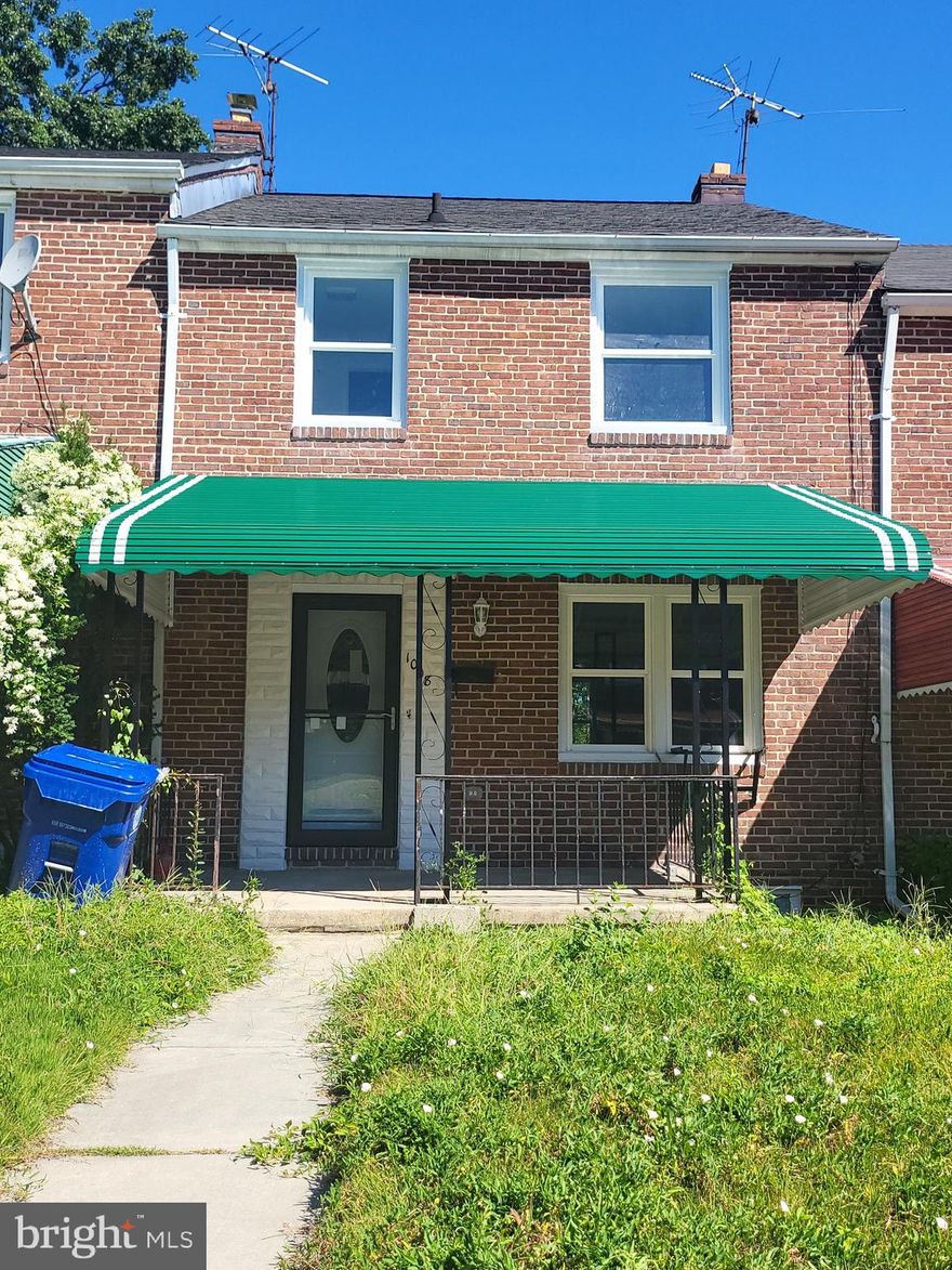 WHY RENT WHEN YOU CAN BUY!  This beautiful all brick 3 bedroom and 1 full bath, 1,600 sq. ft. townhouse in Baltimore City, MD located in the Ednor Gardens Lakeside Neighborhood is ready for you to move in.    This starter home is fully renovated from top to bottom and is being SOLD AS-IS.  New windows, new flooring, new ceiling fans.  Freshly painted, hardwood and laminate floors throughout.  For the price, this will not last long.