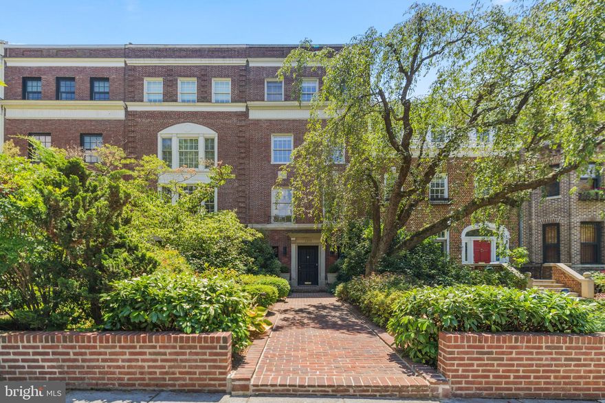 Nestled in the esteemed Kalorama neighborhood, 2210 Wyoming Ave NW presents an unparalleled opportunity to own a magnificent 5-bedroom, 4-full bath, 2-half bath residence with a two-car garage. As you step inside, you are greeted by a large receiving foyer with a grand staircase leading to the second floor, setting the stage for the grandeur and elegance that awaits.

The second level boasts a formal living room with oversized windows allowing you to take in the stunning views overlooking Wyoming Avenue. The gas fireplace and hardwood floors create a warm and inviting atmosphere as you continue on to the formal dining room. The wood burning fireplace, crystal chandelier and French doors set the perfect stage for hosting elegant gatherings. The large kitchen with a butler's pantry and an attached eat-in kitchen/sunroom provides a perfect blend of functionality and comfort.

The third level hosts the primary suite and a library/bedroom. The primary bedroom is a true oasis complete with a wood burning fireplace and featuring not one, but two ensuite bathrooms for ultimate convenience and privacy.  The primary suite also includes an office/den as well as a sunroom, providing serene retreats for work and relaxation.

The top floor is comprised of the remaining 3 bedrooms and 2 full baths, each thoughtfully designed with beautiful built-ins and tree-top views. 

The first floor offers an open and bright recreation room, a laundry room/kitchenette, with the opportunity to convert to a full kitchen, allowing flexible options for living and entertaining. This level opens up to a beautiful landscaped courtyard and access to the two car garage.

Located in close proximity to the renowned attractions, embassies, and museums that define the Kalorama neighborhood, ensuring a vibrant and sophisticated lifestyle. Don't miss the chance to experience the luxury and elegant comfort of 2210 Wyoming.

*Property details and square footage are approximate and should be independently verified. Square footage on record should not be used for property valuation.*