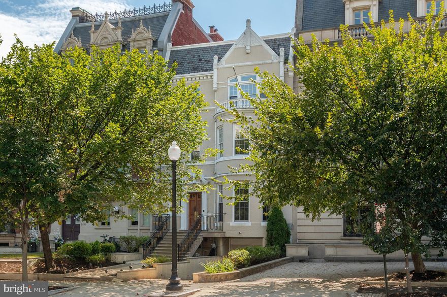 Built in 1900, this distinguished town home stands amongst the historic residences on Washington D.C.’s prestigious Embassy Row. Its stately façade and period details evoke turn of the century craftsmanship rarely found on the market today. Spread over four levels, the property includes a gourmet eat-in kitchen, formal living room, formal dining room, family room, den, seven bedrooms, two additional sitting rooms, two full bathrooms, and five half bathrooms, together with private outdoor space, garage, and off street parking. Flexible in layout and character, it lends itself to use as a private residence or an office. Set in a neighbourhood long favoured by Embassies, international organisations, and high profile residents, the location offers prestige, privacy, and security. While being marketed individually, 2232 Massachusetts Avenue also presents a unique opportunity for a purchaser to combine it with the adjoining 2234 Massachusetts Avenue to create a landmark compound.