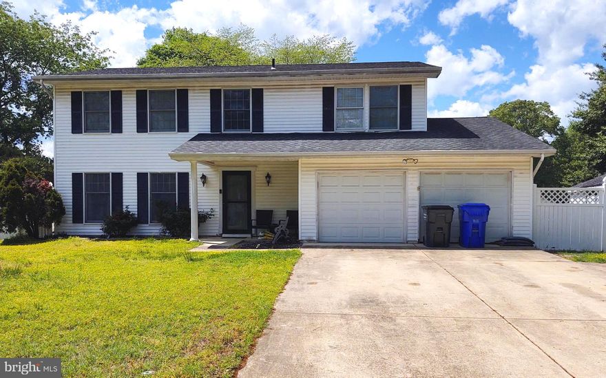 COMING SOON!  DO NOT MISS THIS DEAL!  This 2 level detached home includes 4 bedrooms, 2 1/2 baths, a 2 car garage and almost 2,200 sq ft!  PRICED TO SELL QUICKLY! Highly, highly motivated sellers!  This main level features an open floor plan with a formal living room, open to the separate dining room, spacious yet cozy kitchen with white cabinets, plenty of counter space, stainless steel refrigerator, breakfast bar,  and tile flooring.  Kitchen is open to the family room and rear access to the patio and large, fully fenced backyard.  Main level also has a 1/2 bath and laundry room with full sized washer & dryer.  The upper level has 4 bedrooms and 2 full baths.  The oversized primary suite features a large sitting room adjacent to the sleeping area, perfect for an office or private reading/tv room.   Primary suite also has a large walk in closet, and full bath with updated, large shower, sink and vanity!  Home also features an attached, 2 car garage and concrete driveway for extra parking.  NO HOA!  Home is in a great location, with easy access to shopping, dining, entertainment, and endless retail stores!  Not to mention close to National Harbor, Andrews AFB, PAX River, Indian Head Naval Base, Bolling AFB, DC & VA!   Home is sold "as is" and priced well below value for quick sale!   Bring your highest & best offers!  PRICED TO SELL FAST!