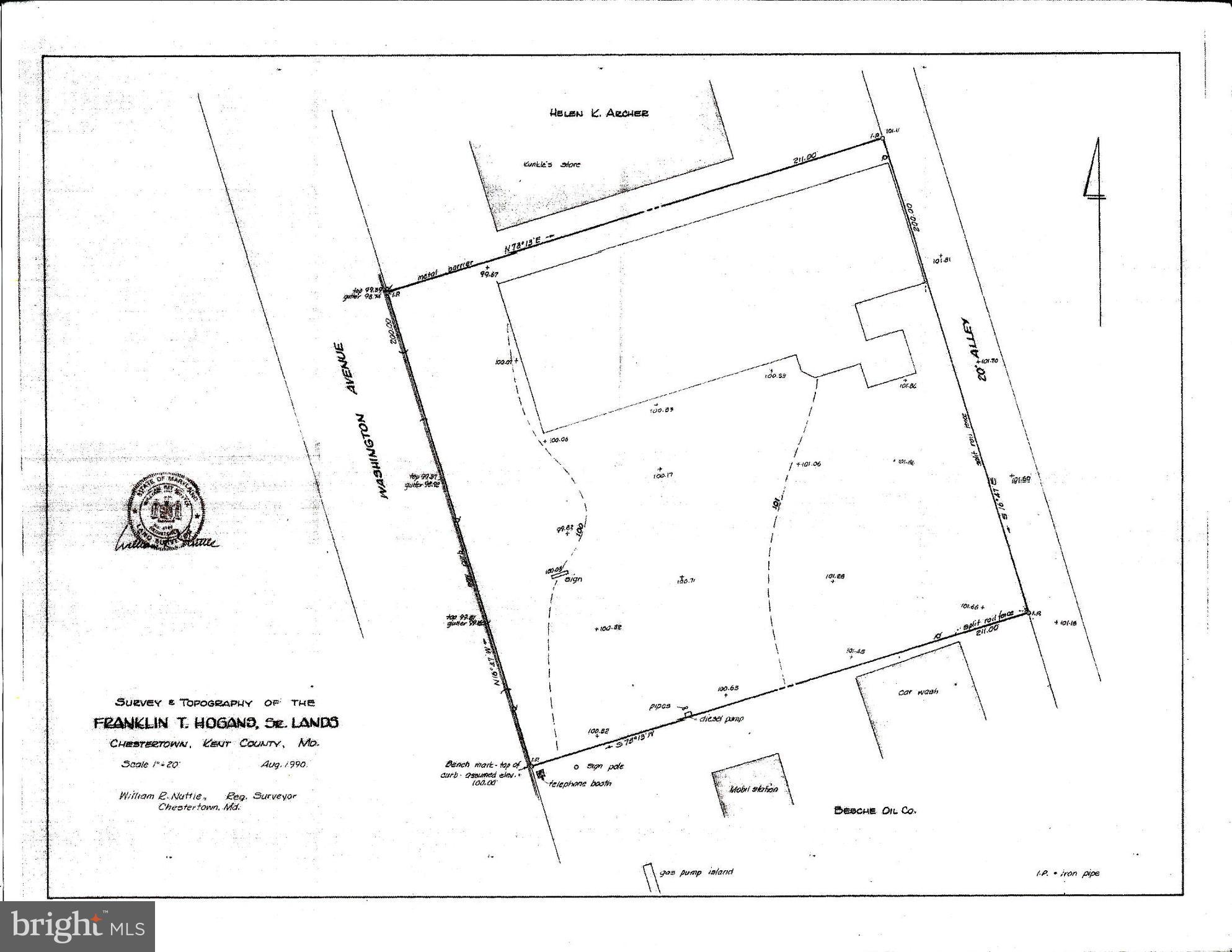 Commercial Development Site on busy MD Rte 213, Prime location across from new Starbucks and Washington College Campus. Approx 1 acre, zoned C-3. Suitable for retail, restaurant, service uses. Water and sewer available.