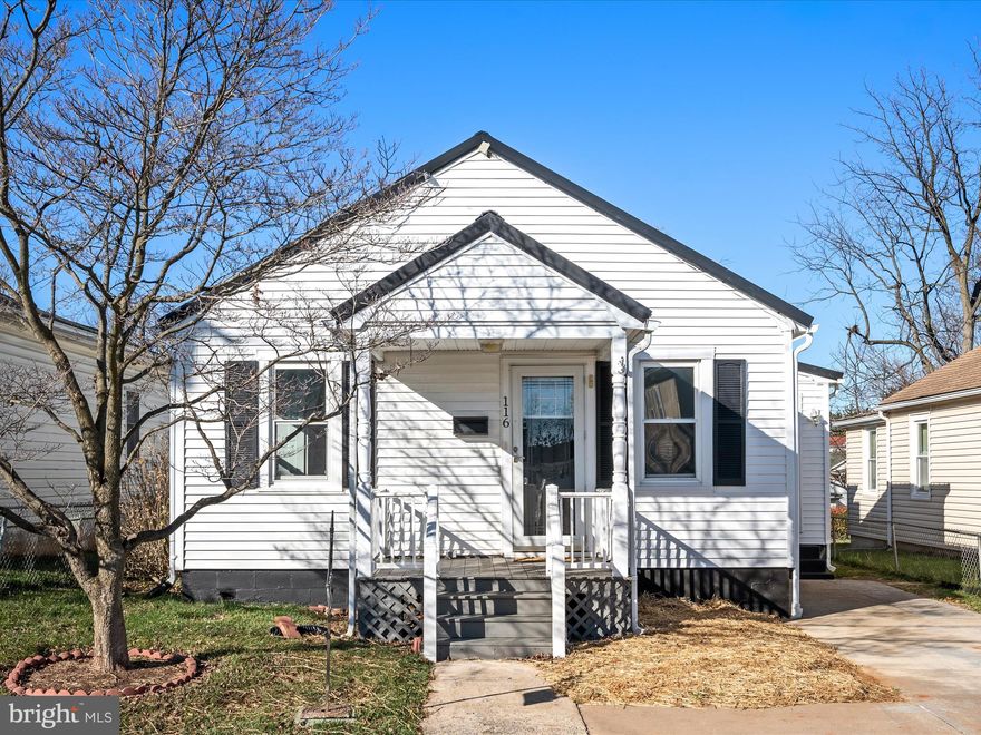 Come see this beautifully renovated, one-level living, move-in ready home! This is a three-bedroom, two full bath home that has been completely updated, including a new metal roof, HVAC system, electrical, plumbing, kitchen, and more! The inviting covered front porch is perfect for enjoying your morning coffee or connecting with neighbors. The back deck, inside the fenced yard, provides privacy and plenty of outside space for grilling or just relaxing.  Inside, luxury vinyl plank flooring, (both water- and wear-resistant), flows seamlessly throughout the home. The kitchen is a showstopper with stunning new cabinets, a stylish backsplash, and stainless steel appliances. The front of the house features two bedrooms and a shared bathroom near the cozy living room, while the rear offers a private third bedroom, a spacious rec room with deck access, a second full bathroom, and a convenient laundry room. The fully fenced backyard has been cleaned and freshly seeded, providing a great space for outdoor activities. This home is walking distance to Ranson and Charles Town amenities and just 30 minutes to Frederick, MD or Leesburg, VA, great for commuting.
 Updates in 2024 include a new metal roof, heat pump, water heater, all appliances, 200-amp electrical service, and new water service—making this practically a brand-new home!