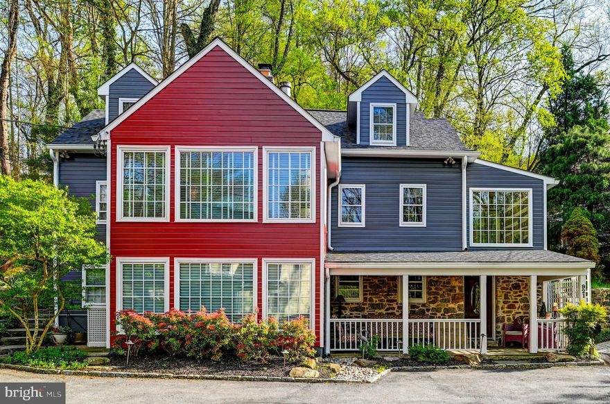 ***Sellers have purchased a home and are ready to move. Make your offer NOW***  Rustic Sophistication Meets Modern Charm in this fabulous home with the perfect blend of contemporary and classic living, nestled in Oella of Old Ellicott City.   As you enter this enchanting and fully renovated home -- you are greeted by locally quarried stone walls, wood plank and beam ceilings, and log and chink walls -- qualities representative of a more substantive era in home construction.  As you explore the rest of this gorgeous home, you will discover new and contemporary fixtures, modern appliances, custom wall and window treatments, and flooring, that complement this extraordinary house's authentic character and warmth.  When asked how they would describe their 20 years in this iconic 19th and 21st-century stone home, the owners say, "It is a house for all seasons."  Imagine springtime walks with family and friends along the idyllic Patapsco River and the Trolley Trail, experiencing the natural beauty of the Patapsco Valley.  Plan summer dinner parties, sharing drinks on stone terraces, roasting marshmallows around the fire pit, enjoying swing sets and cornhole, all in the professionally landscaped and mostly maintenance-free backyard.  In the autumn, explore the shops, restaurants and historical attractions on Main Street in Old Ellicott City -- just a half mile walk from the house to town center.  And in the winter, enjoy wine and dinners in the exquisite dining room, Christmas in the storybook living room, and simply staying warm around any of three working fireplaces.  "We raised our three children here, we've experienced and enjoyed the home as empty nesters, and now we are introducing the house to our grandkids, too -- they simply love the spiral staircase, exploring the backyard, and all the fun features that make the place 'so cool.'"  Over the years, the owners spared little expense to find just the right furniture, fixtures and finishes to make each room and every space their own -- and continued each year to update and improve the home -- including a remodeled kitchen with granite countertops and Kitchen Aid appliances to compliment the existing custom cabinetry and Sub-Zero fridge, a 4-year HVAC, two-year roof, gutters and gutter covers, and two-year-old stationary windows.  They even recently converted one of the 3rd-floor walk-in closets to a really cool office/nursery or 4th bedroom with dormer windows without compromising space for a full-size washer/dryer and spacious clothes closet.  The investments continue outside in the rear landscaping and hardscaping with significant investment in carving bluestone and slate patios into the hillside and adding many lush perennial plantings. "We can’t wait to see who gets to live and experience this very special homestead next!”  And this true oasis is just 15 minutes from downtown Baltimore, 30 minutes to Annapolis and 45 minutes to DC -- with three major airports all within an hour's drive.  Don't miss your chance to own this gem of a home and experience one of Maryland's most charming and inviting communities!" **Motivated Seller willing to consider closing concession toward buyer closing costs or rate buy-down with acceptable offer.  Also, selected furniture may convey upon request**