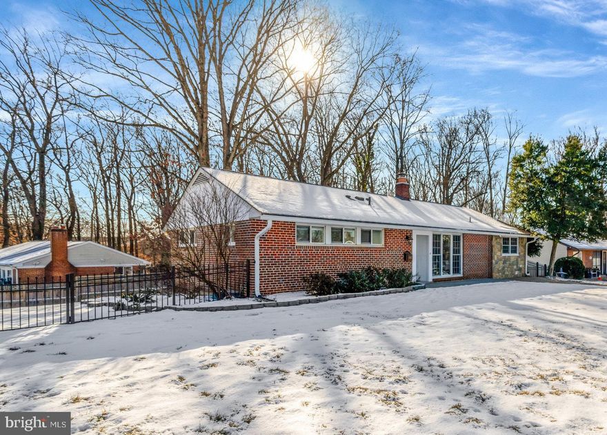 Check out this absolutely move-in ready home on a huge corner lot.  This rambler has been expanded and improved to make it all the more livable.  Start by entering into an open floor plan with spacious and sunny living and dining rooms adjoining a lovely, redesigned kitchen with a center island.  The living and dining rooms are divided by a double-sided fireplace. Large windows throughout the main living areas. Beautiful bamboo floors throughout. Newer furnace and tankless hot water heater (2020).  Refrigerator (2023), dishwasher (2021) and microwave (2020). Huge deck and large corner lot for great outdoor entertaining. Double sized shed. All this in a great neighborhood close to Lake Accotink & Brookfield Parks with access to the Fairfax Cross-County Trail (CCT) and other trails right behind the house and throughout the neighborhood.  Neighborhood community pool (membership is not included). Whole Foods, the Container Store, the Springfield Mall, and an array of stores and restaurants, including the famous "Mike's American Grill" are all within easy driving distance.  Tons of transportation options with Metro bus service, Metro and Slug lines in addition to quick access to the Beltway 95 and 395.  Possible VA Assumption available.