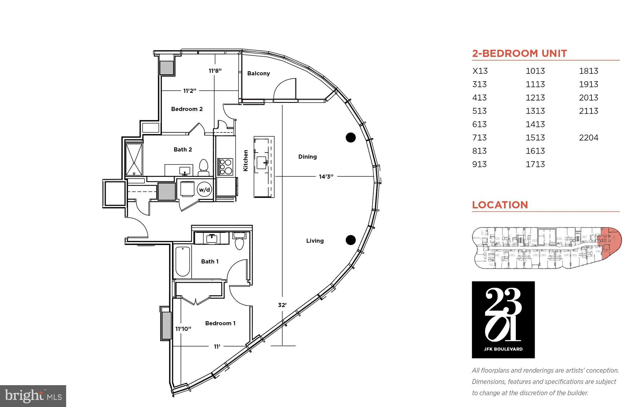 Additional image 61 of 2301 John F Kennedy Boulevard Unit 1004, Philadelphia, PA 19103