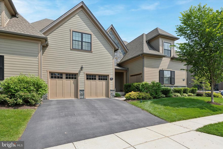 Welcome to 6106 Creekside Drive in Flourtown, located in the prestigious Reserve at Creekside.  This charming carriage home is  situated between the two Philadelphia Cricket Club golf courses, giving you  amazing views of play and a picturesque setting.  The Gowen model features over 4.228 square feet of living space on 3 levels, this house is perfect for anyone who loves a roomy and comfortable living environment.

As you enter into the home you notice the open layout that  makes this home so airy and inviting.  The oversized foyer features the practicality of a modern mudroom and leads you to the main living space including the formal dining room, large living room with extra space for a card table or working area right next to the expansive chef's kitchen featuring upgraded cabinetry & counter tops, all upgraded appliances, a large pantry and even a separate bar area for all of your entertaining needs.  Notice the oversized island, seats at least 4 comfortably!!!   Head outside to the deck where you see the amazing views... of both Philadelphia Cricket Club golf courses!!!  This floor is complete with coat closets and beautiful powder room.
Notice the upgraded hardwood floors throughout the main floor and up the beautiful staircase!

Head upstairs where you will find the Main suite through the double doors, featuring a large sleeping area, huge walk-in closet and a bathroom to wow any King & Queen.  This bathroom features double sinks, beautiful tiled double shower, gorgeous free-standing tub, make-up station for a Queen and a separate water closet.  The second and third large bedrooms are found on the second floor, along with a beautiful hall bathroom(with some pretty special Tibaut wallpaper) and laundry room.  

Head down to the lower level where you find the perfect Man Cave and/or Oasis.  The space is being used for lots of fun TV hangout time along with a large pool table area.  You will find the 4th large bedroom, full bathroom,  a private "nook" for a massage room or workout space.  There is access to the lower patio with direct views of the golf course along with lots of storage available to finish off the lower level.  

Don't miss the quiet location along the outer side of this neighborhood, bordering along the Philadelphia Cricket Club golf course.    The neighborhood is convenient to the Philadelphia Cricket Club,  Erdenheim Farm,  Ft Washington train station, Flourtown shopping and so much more.  It's truly a special part of Whitemarsh Township to live and enjoy.