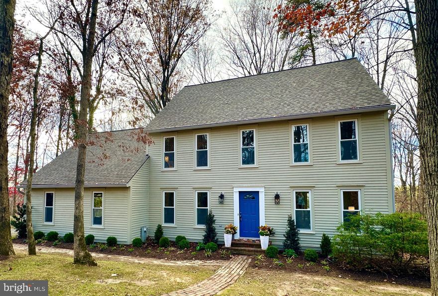 Nestled at the end of a quiet cul-de-sac in the sought-after Dayton Meadows community, this beautiful New England–style Colonial offers the perfect blend of timeless charm, spacious living, and modern convenience—all on a serene, wooded 3.48-acre lot providing exceptional privacy and backing to a farm in land preservation.

Several major updates have been completed in the past several months, including a new roof, new windows, kitchen countertops, gutters, HVAC system, and more—offering peace of mind and contemporary comfort in a classic setting.

From the moment you arrive, the home exudes classic New England character. Inside, a generous and thoughtfully designed layout features over 3,000 square feet of living space. The welcoming foyer opens to a dedicated home office on the left—ideal for remote work—and a formal living room and dining room on the right, perfect for entertaining or quiet evenings at home.

The heart of the home is the spacious eat-in kitchen, showcasing updated appliances, new quartz countertops, abundant cabinetry, breakfast bar and space for a kitchen table. Adjacent to the kitchen is a large family room with a gas fireplace (to be installed 12/25), providing a cozy and inviting space to unwind. The side-entry two-car garage opens directly into the kitchen for easy access, and a convenient powder room completes the main level. Hardwood floors run throughout the first level.

Upstairs, you’ll find four generous sized bedrooms, second full bath including a large primary suite with private bath. 

A standout feature is the expansive, fully finished third-floor loft, bathed in natural light from 2 newly replaced skylights. This versatile space can serve as a fifth bedroom, studio, playroom, gym, or guest suite.
The unfinished basement with offers a workshop and utility area also offers excellent potential for customization—imagine a media room, or additional living space. Car enthusiasts will appreciate the three garages, one previously used for restoring vehicles. 

Step outside to your own private retreat—a beautifully maintained in-ground concrete pool with a new fence, resurfaced deck, new pump and filter, surrounded by mature landscaping and wooded views. Whether relaxing poolside, hosting summer gatherings, or enjoying a peaceful morning coffee, this backyard sanctuary offers the best of both worlds—tranquility and entertainment.

This property is also the only lot on the cul-de-sac with natural gas, adding another rare convenience. Located in the heart of Howard County, this commuter-friendly home offers easy access to major routes for a smooth drive to Columbia, Baltimore, Frederick, and Washington, D.C. Enjoy the serenity of country living without sacrificing proximity to shopping, dining, and city amenities. Don’t miss this rare opportunity to own a one-of-a-kind property with no HOA that combines classic New England charm, modern updates, and exceptional privacy—all in a picturesque Dayton setting.