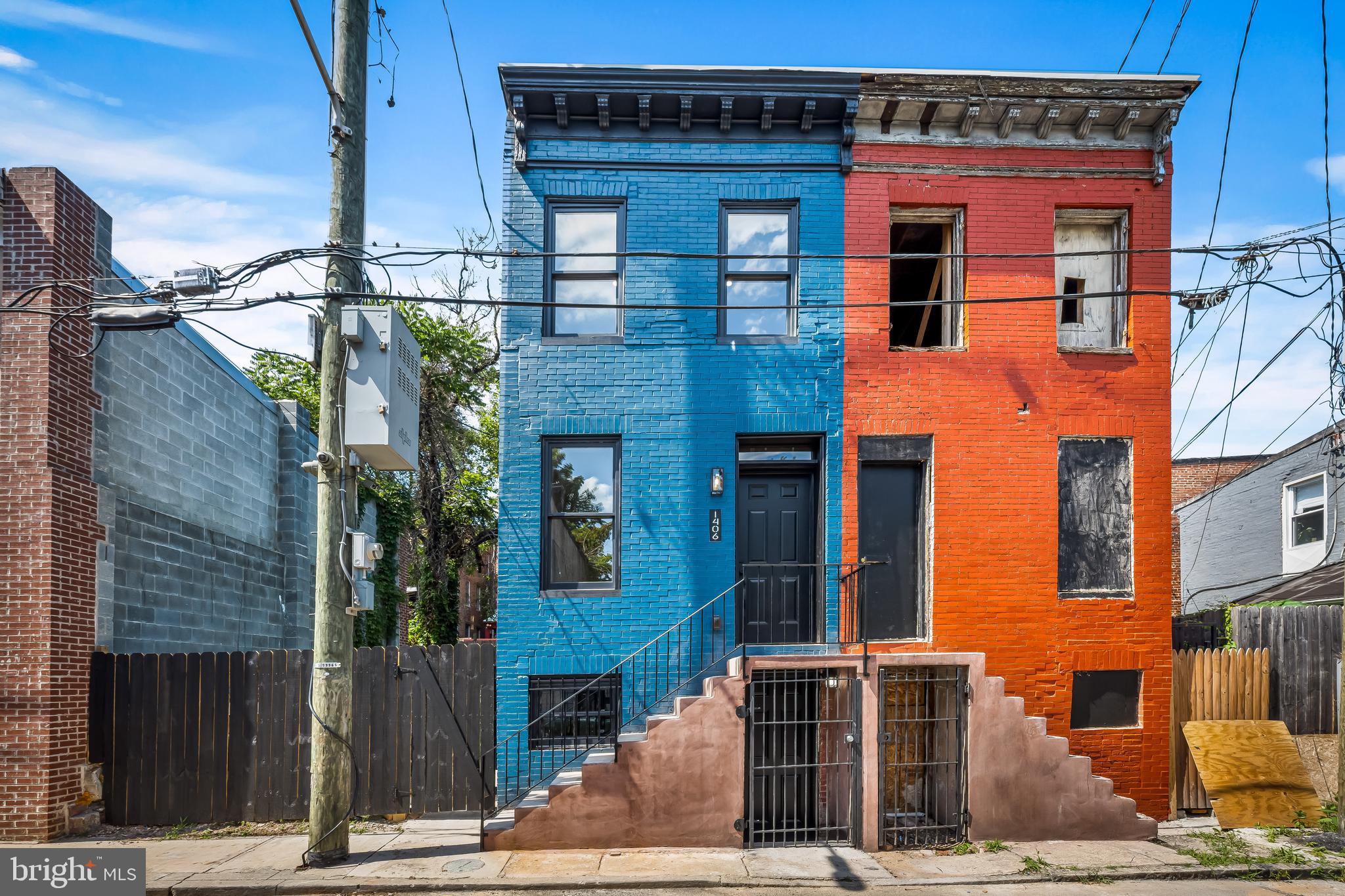 Welcome to 1406 Lemmon Street, a one-of-a-kind, design-forward renovation in the heart of historic Union Square. This fully renovated rowhome was thoughtfully restored by a local resident developer, marking their 12th project in the neighborhood. There is nothing cookie-cutter about this mighty little gem.
Purchase with confidence knowing that all work was permitted and completed from the ground up: new roof, framing, insulation, electric, plumbing, HVAC, and more. It's the perfect spot for a first-time homebuyer looking for charm, community, and peace of mind. Plus, the developer owns the adjoining home at 1404 Lemmon, another exciting renovation project set to begin this fall.
Inside, the first floor features a cozy living room with reclaimed antique wood floors and custom wood accent walls. The stylish kitchen boasts granite countertops, sleek modern cabinetry, and stainless steel appliances, leading out to a private rear patio—ideal for entertaining, gardening, or your four-legged friend named Fido.
Upstairs, the sunny front bedroom includes a spacious closet. A second room makes a perfect home office, nursery, or walk-in closet. The full bath is bright and modern, with a tub/shower combination and contemporary finishes.
The lower level offers tons of potential with its own private street-side entrance. Currently used for storage, it could be converted into additional living space or even a second bathroom. Ask the listing agent about the possibility of the seller finishing the basement prior to settlement.
Located just one block from Union Square Park, this home sits in a National Register Historic District known for its Victorian and Italianate architecture, strong neighborhood ties, and creative spirit. The Union Square Association hosts regular events like porch concerts, community clean-ups, and the famous Christmas Cookie Tour of Homes.
With a Walk Score of 85, you’re steps from: Hollins Market – one of Baltimore’s oldest public markets, Zella’s Pizza and Rooted Rotisserie – local favorites, Black Cherry Puppet Theater, art galleries, and creative studios
Commuters will love the location near the West Baltimore MARC Station, with easy access to I-95, BW Parkway, and Route 1—offering quick connections to downtown Baltimore, Washington D.C., and beyond.
Buyers may qualify for the Live Near Your Work Grant. University of Maryland employees can get $18,500 toward a down payment and closing costs — $16,000 from UMB and $2,500 from the city of Baltimore if they have taken the homebuyer class and completed the 1:1 required counseling prior to making an offer. Also possibly eligible for House Keys for Employees or the Maryland Mortgage Program. Check with your lender regarding requirements.
Monthly payment can be as low as $1300 per month with principal, interest, taxes and insurance. Ask the listing agent for more info.
1406 Lemmon Street isn’t just a house, it’s your chance to own a piece of Baltimore’s historic and artistic soul.