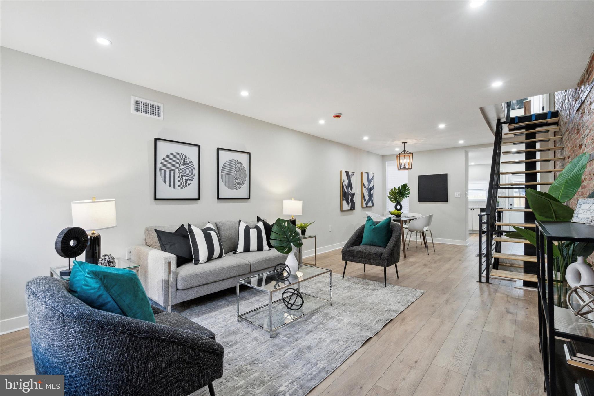 Location, location, location!
This beautifully renovated home offers the perfect mix of style, space, and convenience—with a pending 10-year tax abatement . Just blocks from IKEA in Columbus Commons, and minutes from Citizens Bank Park, Lincoln Financial Field, Wells Fargo Center, and Live Casino, you're right in the middle of it
2235 S Reese Street Tucked away on a quiet block where neighbors have stayed for generations—this home sits directly across from Mifflin Park. Peace, community, and green space right outside your door.
Inside, you'll find a seamless blend of modern design and historic charm. Exposed brick walls, floating stairs, and sleek iron railings give the space a bold, contemporary feel.
The open-concept main level is flooded with natural light and flows into a chef-style kitchen featuring Calacatta Quartz countertops, stainless steel appliances, and a built-in dishwasher. A fully finished basement adds valuable space for a home office, gym, or media room.
*** Bonus perks: A one-year builder’s warranty included!
Major upgrades include:
✅ Resealed roof
✅ New HVAC system
✅ New plumbing and electrical
✅ All-new flooring
✅ New windows and doors
Unbeatable South Philly location:
• Less than a mile to the stadiums
• Minutes to I-95, I-76, and Whitman Plaza
• WalkScore of 92 with close access Broad Street, Jefferson Methodist, and East Passyunk’s vibrant dining scene
Enjoy Philly’s local flavor at nearby favorites like Nickels Tavern and Southside Bar & Grill, perfect for food, music, and community energy.
Schedule your private showing today and claim your place in one of South Philadelphia’s most vibrant neighborhoods!