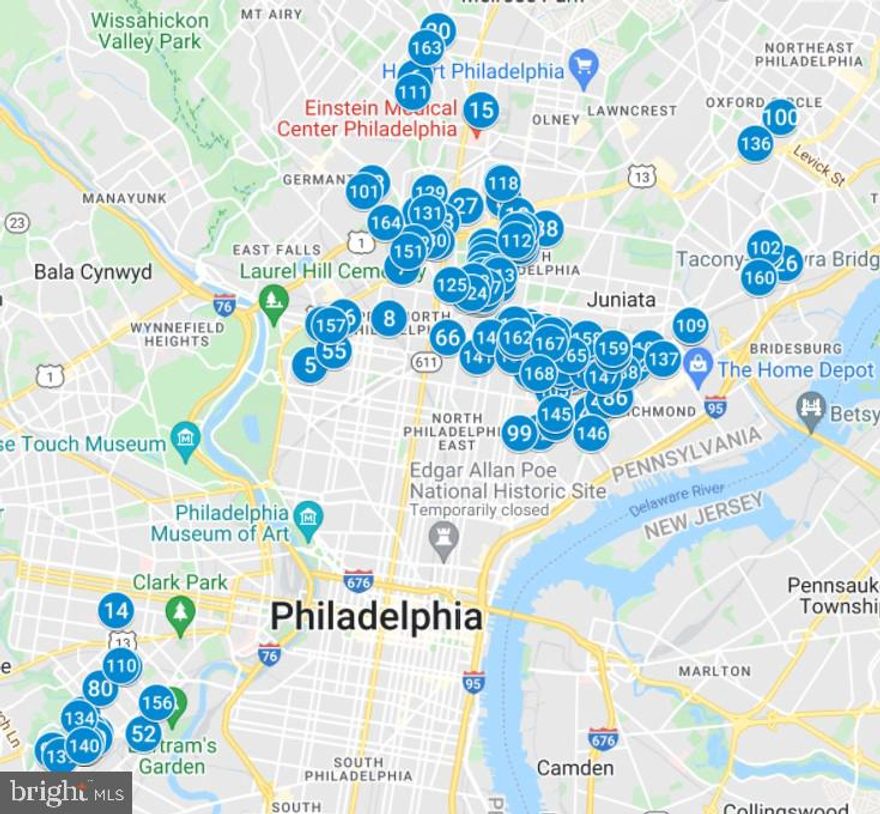 ***This property was sold as part of a $15,000,000 portfolio. The package sold for $13,000,000. List and sale prices were determined by dividing by 175.***  Great investment opportunity not to be missed!! Own 175, that’s right *175* prime location parcels throughout Philadelphia! 180 residential units in total including 1 Mixed use, 1 Triplex and 3 Duplexes in various areas around the city. Easily expand your portfolio without the hassle, as most properties are currently tenant occupied and producing income. With their ease of access to all area amenities and public transportation these properties attract long term Tenants. Sit and back and relax as your profits come pouring in. Sold as a complete package. Owner will not sell individually or in groups, but why would you want to, this is a deal of a lifetime! List of properties is attached, take a look and bring your offers. Must show proof of ability to purchase. Exterior showings only. **tax info and room/property info is for this address only**