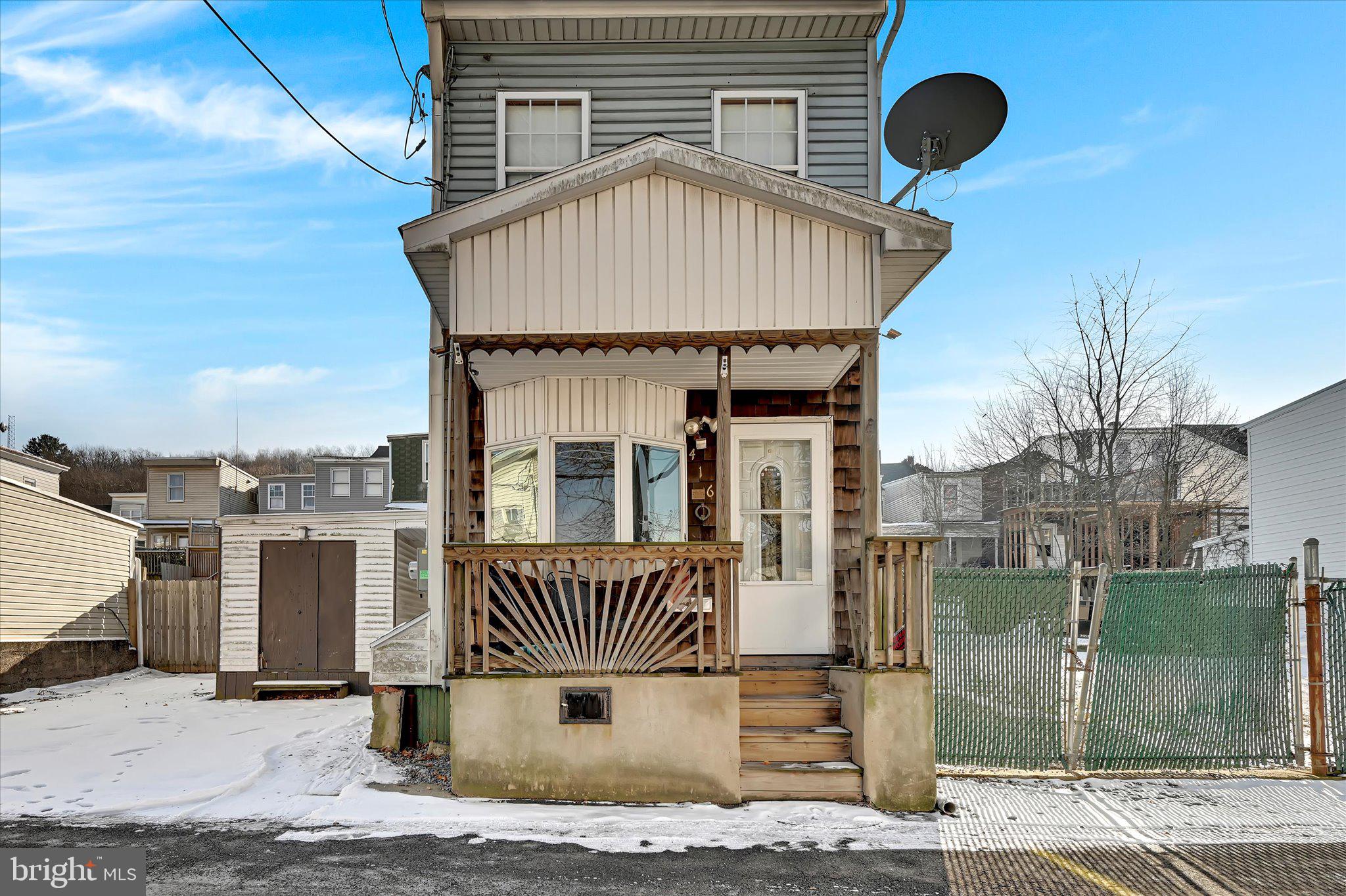 Nestled in a quiet area of Mahanoy City, this delightful one-bedroom detached home offers the perfect blend of comfort and potential. Featuring charming real wood paneling throughout, the home exudes warmth and character, making it a cozy retreat. The spacious kitchen is thoughtfully designed, providing ample space for meal prep and gatherings. With the potential to add another bedroom or personalize the layout to suit your needs, the property is a fantastic opportunity for first-time buyers, downsizers, or anyone looking for a charming place with room to grow.