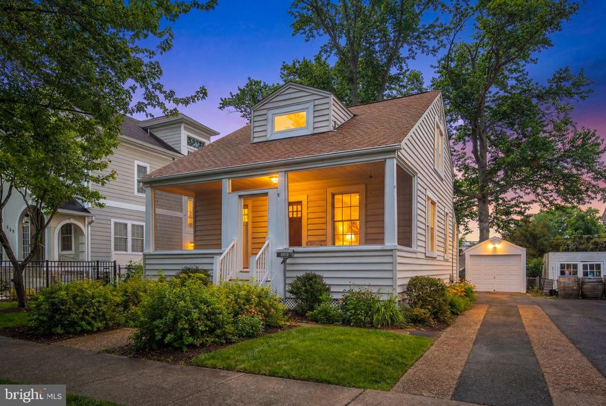 Just steps away from the energy of Crystal City and an easy walk to the Crystal City Metro Station, 635 23rd St S offers that rare mix of location and character. This 4 bedroom, 2 bath home feels welcoming the moment you step onto the screened front porch. There is history here. Original wood floors run throughout, with heart pine floors upstairs that have aged beautifully over time. Fresh paint gives the home a light, clean feel, while the classic layout keeps its old world charm intact.

The main level includes two bedrooms and a full bath, along with a traditional living room, dining room, and kitchen ready for your personal touch. Upstairs you will find two additional bedrooms and another full bath with tub and shower. The unfinished basement houses the laundry and offers room for storage or future plans. Outside, the fully fenced yard is framed by mature trees, with an enclosed back porch, detached one car garage, and a driveway that fits three more cars.

And the lifestyle here is hard to beat. You are literally just seven houses down from local favorites like McNamara's Pub & Restaurant, Crystal City Sports Pub, and Freddie's Beach Bar & Restaurant. The Metro is roughly half a mile away, making commuting into DC, the Pentagon, National Landing, or Amazon HQ2 simple and convenient. It is the kind of location where weeknights feel social and weekends feel easy.

It is easy to picture life here. Morning coffee on the porch before walking to the Metro. Dinner with friends just down the street. An easy commute that gives you more time at home. Weekends spent in the yard under the trees. For someone who values character, community, and true walkability, this is a place where the next chapter feels both connected and grounded.