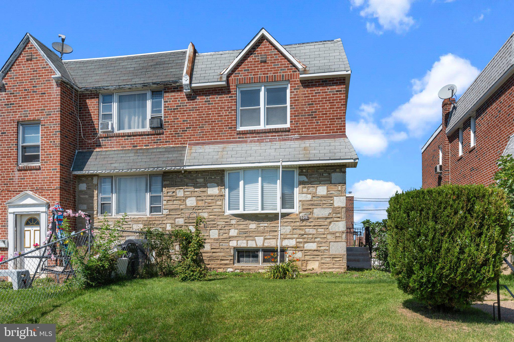 Welcome to 1703 Danforth Street — a well-maintained 3-bedroom, 2 full bathroom home with a walkout basement and 1-car garage, located on a quiet, residential block in the heart of Northeast Philadelphia. This brick-front property offers a spacious layout with great bones, ready for your personal touch.
Enjoy the convenience of walking distance to public transportation, shopping centers, and a variety of local restaurants. Whether you're a first-time buyer, downsizer, or investor, this home is full of potential in a prime location.