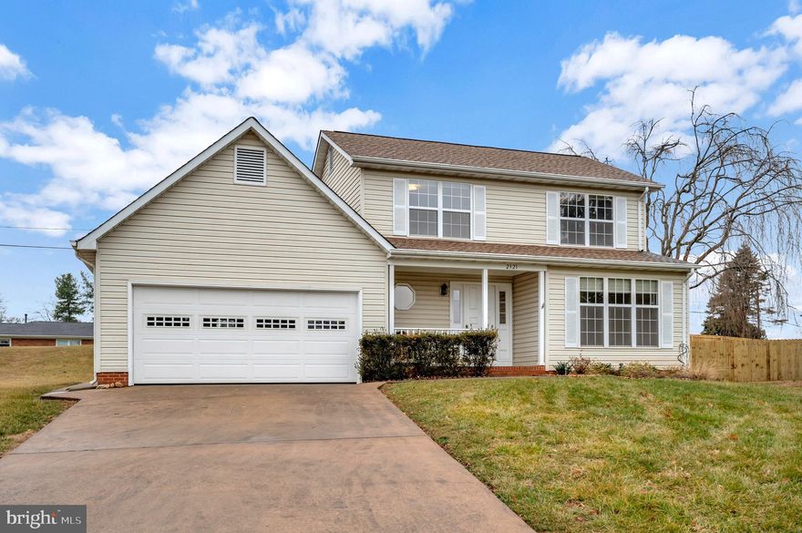 TOWN OF CULPEPER! READY FOR YOU TO MOVE IN! Fresh paint, new carpet and Stainless Steel new appliances! Generous main level offers formal living room, dining room and cozy family room with wood burning brick fireplace. BIG and BRIGHT Kitchen  overlooking back yard/deck with hardwood floors, laundry closet with newer LG Appliances. Powder room and attached 2 car garage. Upper level has ample Owner's suite with walk in closets and bath. Two more bedrooms of generous size with new carpet and luxury vinyl tile. Front porch overlooks gently rolling yard. Landscaped areas have underground watering system. PROFESSIONAL PHOTOS TO COME! America's Preferred Home Warranty!