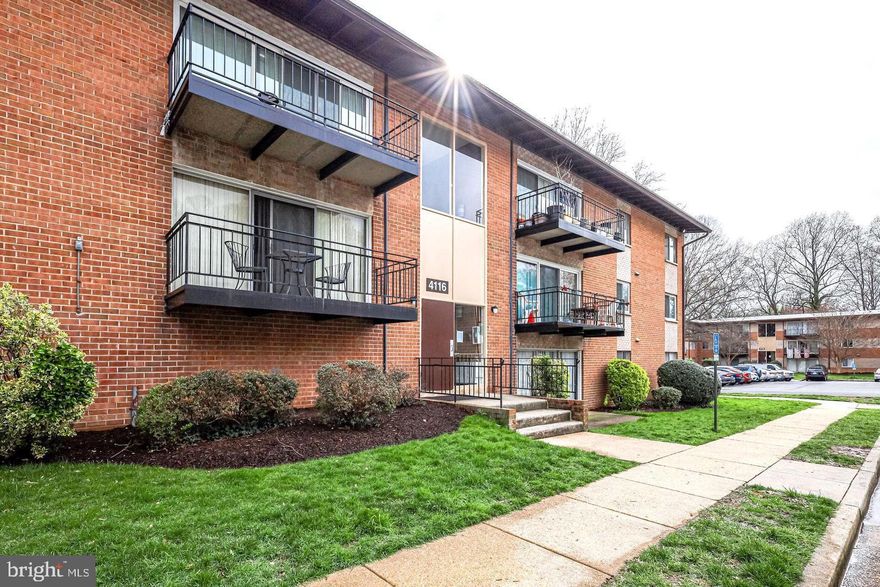 Beautifully maintained top-floor condo in highly sought-after Annandale Gardens! Bright and spacious with an open-concept living/dining area, large private balcony, and abundant natural light throughout. The kitchen offers ample cabinet and counter space, and the oversized bedroom includes a generous walk-in closet. All utilities are included (gas, electric, water, trash, and parking) for easy, low-maintenance living. Enjoy community amenities such as the outdoor pool, playground, and lush common areas. Laundry is conveniently located in the building on the lower level with private access, along with a dedicated storage unit for this condo. Two parking spaces with decals provided plus plenty of guest parking. Fantastic location near Merrifield, Mosaic District, INOVA Fairfax Hospital, major commuter routes (I-495, I-66, Rt 50, Rt 236), shopping, dining, and more. A wonderful place to call home!