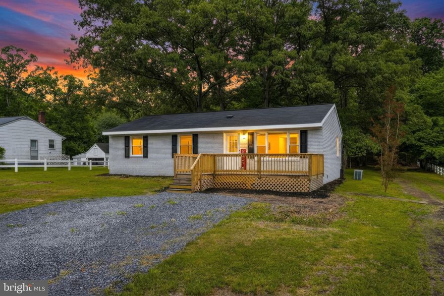 Beautifully renovated rambler located in the highly desirable Leonardtown School District, offering the perfect blend of modern updates and peaceful living on almost 1-acre lot.
This move-in ready home features 3 bedrooms and 2 full bathrooms, along with a 1-car garage as well as man cave, workshop, or bonus space. The home has been thoughtfully updated with a brand new roof, new windows, new flooring throughout, a fully renovated kitchen with new appliances, and beautifully updated bathrooms, new water heater providing both style and peace of mind.
Additional improvements include a new HVAC system to be installed, ensuring comfort and efficiency for the new owner.
Enjoy easy single-level living with plenty of outdoor space, ideal for relaxing, entertaining, or future expansion. No HOA.
Conveniently located near Leonardtown amenities, shopping, dining, and schools.