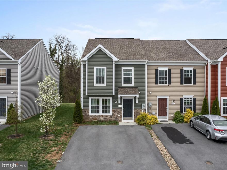 Move-In Ready End Unit Townhome in Briar Run – A Must-See!
Welcome to this stunning 3-bedroom, 2.5-bath end-unit townhome offering modern style, low-maintenance living, and an unbeatable location! With 1,520 square feet of well-designed space, this home is perfect for those seeking comfort and convenience.  Step inside to an open and airy main level featuring durable vinyl plank flooring, a bright living area, and a sleek kitchen with quartz countertops, stainless steel appliances, and a spacious island—ideal for meal prep and entertaining. The dining area leads to a private rear patio, perfect for relaxing or hosting guests.  Upstairs, you’ll find a convenient laundry room along with three generously sized bedrooms, including a primary suite with an en-suite bath. Plus, say goodbye to yard work—the HOA mows the grass for you!  Located in the sought-after Briar Run community, this home offers quick access to Rt 340, Rt 9, Rt 7, and I-81, making commutes to Virginia and Maryland a breeze. Enjoy the nearby shopping, dining, and schools, all just minutes away.  Don’t miss out on this incredible opportunity! Schedule your private tour today and make this townhome yours!