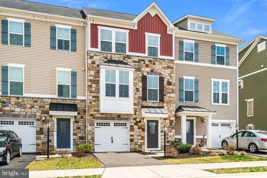 Stunning three bed rooms, two full baths, one half bath and one half bath rough in plumbing main level,Kitchen w/ upgraded granite counter tops, butler pantry, hardwoods floor in family room, kitchen and dining areas, Open floor plan, custom crown molding, master bed tray ceiling, upgraded master closet, ceiling fan prewires in dining area and family room, upgraded tile and cabinets in baths. Walking distance to Goshen Post elementary school, 2 miles to the new Paul VI School, Playground steps away . . 1 hr. notice, No showing between 11- 1 PM on Weekdays please.