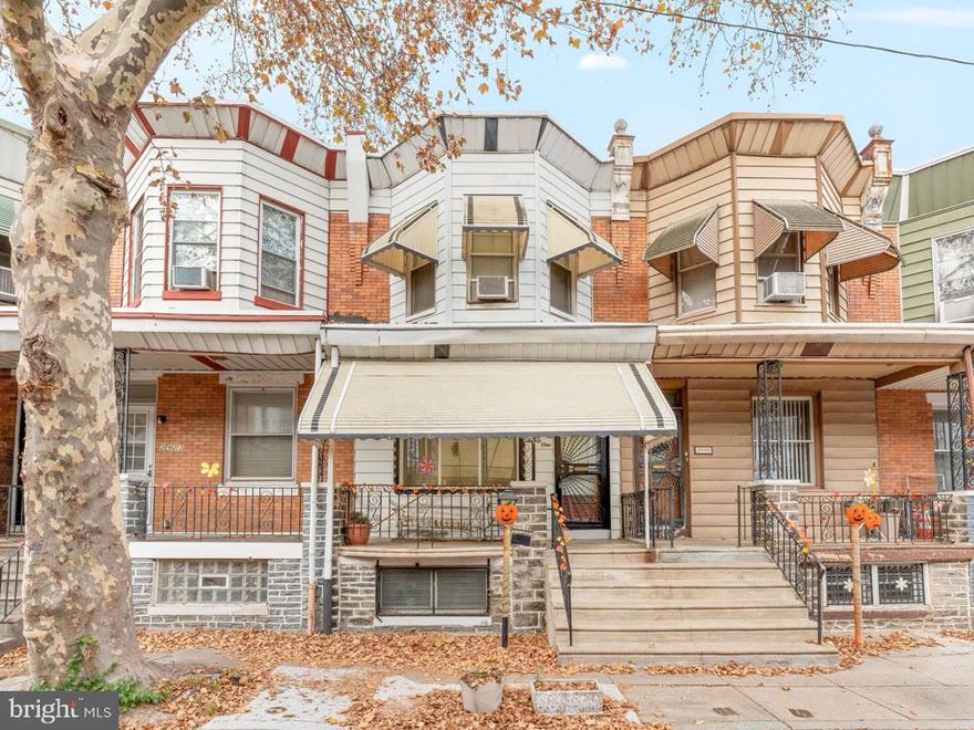 Welcome home to this beautiful tree-lined st. at 2921 Turner St.  in the desirable Brewery town section of Philadelphia.  With a little TLC this house could easily be your home. Part of the beauty of  Turner St.  is the quiet block that is clean, nicely kept- the neighbors take pride and even shared some decorating and upkeep.  The house itself boasts of a new chandelier in the dining room, newer roof, huge eat in kitchen, space to decorate a backyard oasis, full basement, and 3 bedrooms.  Don't take my word, come see for yourself. Schedule your showing today. House is being sold as-is.