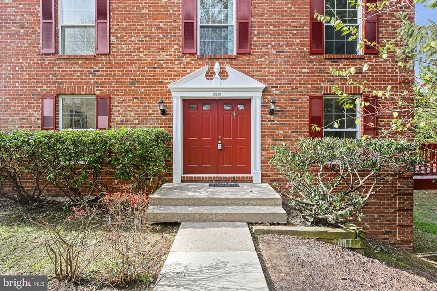 Welcome to 3830 Gateway Terrace—a beautiful 3-bedroom, 2.5-bath brick home that blends timeless character with everyday comfort. From the moment you arrive, the classic exterior and welcoming double-wide front doors create an inviting first impression.

Inside, you’re greeted by a spacious living room featuring a cozy fireplace and custom built-in shelving, perfect for both storage and display. The main level flows effortlessly past the convenient half bath into the modern kitchen, complete with stainless steel appliances, sleek countertops, ample cabinetry, and generous workspace for all your culinary needs. Just beyond, the formal dining room is bathed in natural light from expansive windows, with a sliding glass door that opens to a private deck overlooking the yard—ideal for indoor-outdoor entertaining.

Upstairs, the home offers three comfortable bedrooms, including a large primary suite with two closets and a private en-suite bath featuring a walk-in shower. Two additional bedrooms provide flexible space for family, guests, or a home office and share a full hall bath, completing the upper level with simple, timeless design.

The finished lower level adds valuable living space, perfect for a recreation room, home theater, play area, or private retreat. Another sliding glass door provides direct access to the backyard for easy outdoor enjoyment. A separate utility and laundry room offers added storage and functionality.

With its versatile layout, abundant space, and undeniable potential, this home presents a wonderful opportunity for long-term ownership in a desirable setting. Don’t miss your chance to make 3830 Gateway Terrace your own.