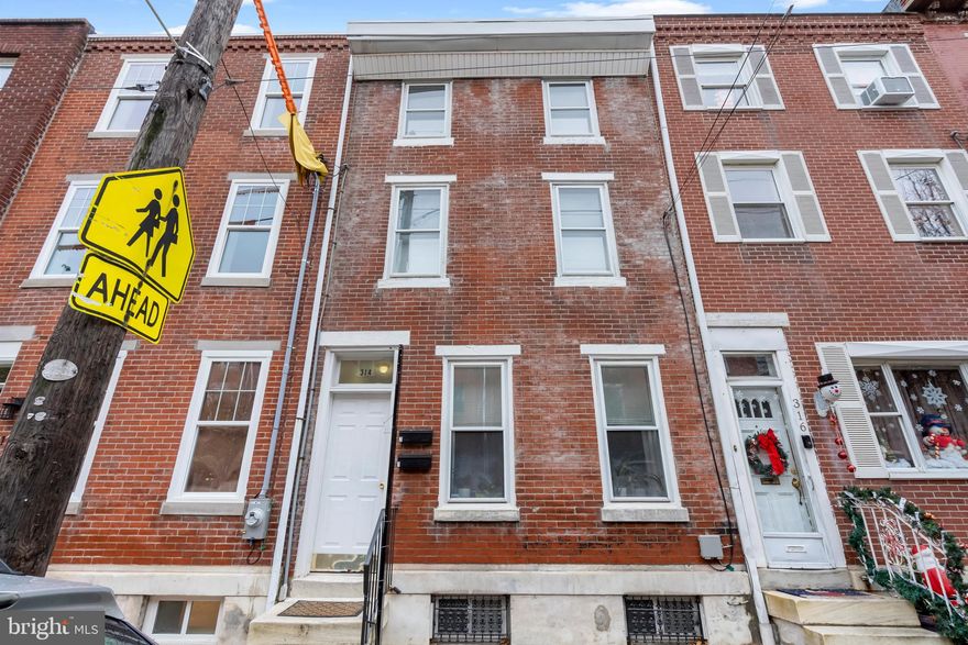 Welcome Home to a Lovely Duplex located in the Pennsport Neighborhood! This property has two 2-Bedroom Modern Units. The first floor has a nice-sized living room, modern kitchen with gas range and refrigerator, rear bedroom, and access to the unfinished but clean basement with all sound mechanicals. The apartment has a staircase that leads to the rear of the 2nd floor and is the 2nd bedroom for this unit. There is a washer & dryer in the unit and central air/heat. The first floor also has access to the nice-sized rear yard that is a perfect place for entertaining. The 2nd/3rd fl unit is a large bi-level 2 bedroom apartment with washer/dryer and central air/heat. The 2nd floor has a living room and kitchen with gas range and refrigerator. The 3rd floor has two bedrooms with good closet space and a 3-piece  modern ceramic tile bathroom. This is a great investment property or for an owner occupant...live in one unit and rent the other! Both units are currently occupied. Make your appointment today! Lovely property in a convenient location! Come check this out today!