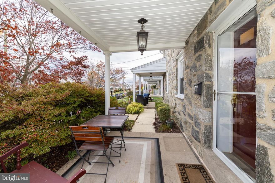 Check out this Havertown home run! This beautifully maintained stone and brick twin has everything you’ve been looking for. The charming covered front porch welcomes you into a bright and spacious Living Room featuring a decorative fireplace and refinished hardwood floors that flow seamlessly into the elegant formal Dining Room. The updated Kitchen boasts rich wood cabinetry, granite countertops, a tiled backsplash, and stainless steel appliances — perfect for any home chef. Upstairs, you’ll find a large Primary Bedroom, two additional nicely sized bedrooms, an updated Hall Bath with a lovely stained-glass window, and a convenient hall linen closet. The lower level offers a partially finished Basement — ideal for a home gym, yoga space, playroom, or additional living area — along with a utility area, laundry, and direct access to the rear driveway, attached garage, and backyard. With central air, great updates throughout, and a fantastic location close to schools, shops, public transportation, and major routes (Route 3, Route 1, and I-476), this home truly has it all!