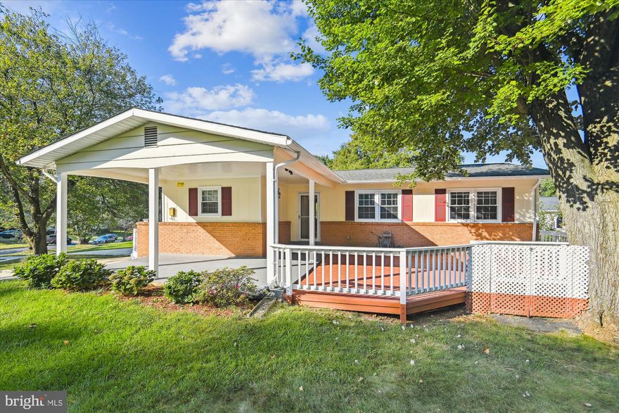 Must come to see this beautiful house, the house has been updated the last few years from roof, roof deck, windows, HVAC system, hot water heater to kitchen, first level has 3 bedrooms and 2 full baths, a sun filled walk out level basement with rooms, a kitchenet, full bathroom, recreation/ family room and a utility room.  stainless steel appliances, hardwood floor and ceramic tile floor.  2 separate sets of washers and dryers. Move-in condition. sold as-is.