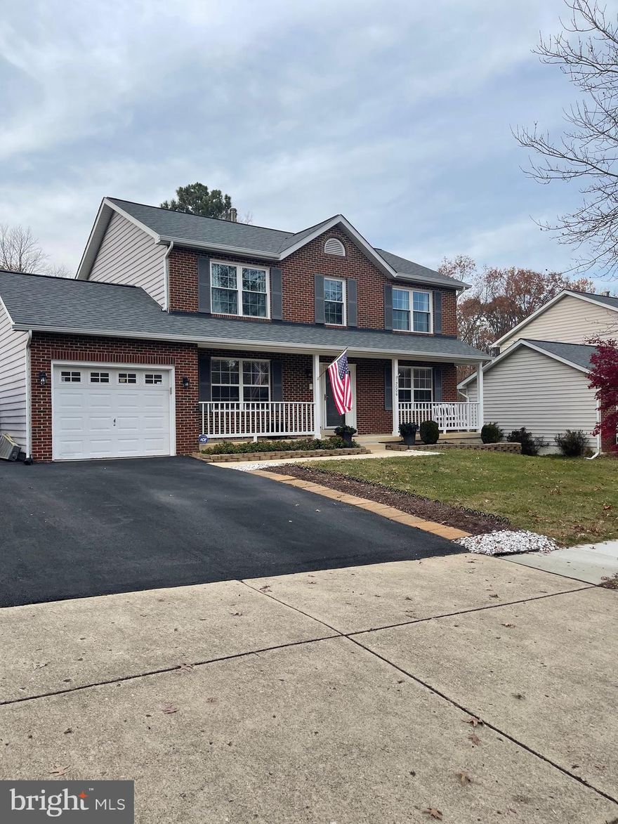 Look no further!  This is it!  This beautiful colonial has been loved by the original owners, and it shows!  From the time you pull up until you leave, you will want this home.  It features 4 bedrooms, and 2 full baths with 2 half baths.  One of the bedrooms is currently being used as a sitting room for the primary suite, but can be easily transitioned back into the fourth bedroom.  The primary suite has a walk-in closet that looks like it could be the fifth bedroom!  The primary bath has double sinks, and a separated shower and soak tub.  And if the primary suite doesn't sell it, the large flat backyard certainly will!  There is plenty of space to entertain or create a peaceful retreat or both!  There are two sheds for extra storage as well as a large deck for anything you need. The main level and bedroom level have all hardwood flooring for easy cleaning and convenience.  With a fireplace and an eat in kitchen, loved ones will love gathering together here.   Lastly, but certainly not least, the basement is set up as a home theater.  The projector and movie seats convey, so all you will need to do is cue up the movie!  The central location puts you close to entertainment, shopping, and dining options.  Come and see this gem before it's too late!