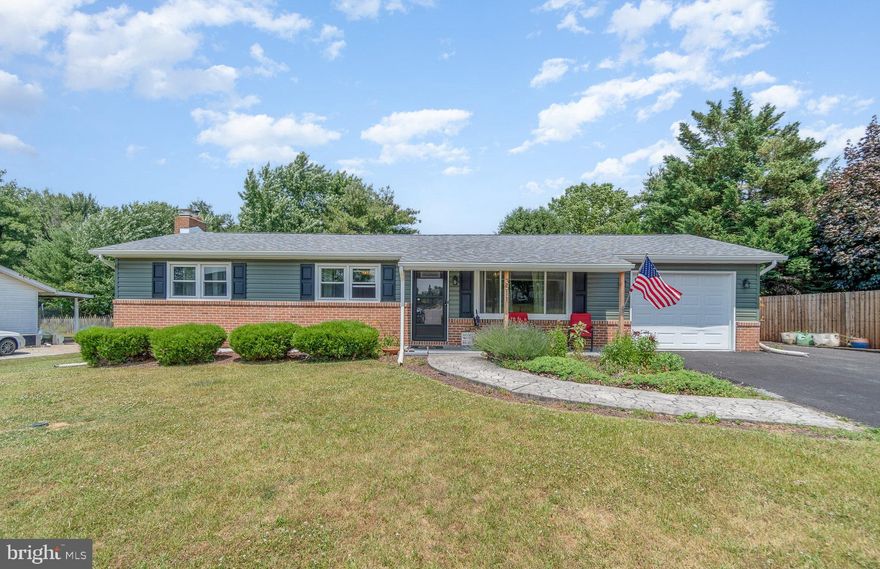 Welcome to this lovely 3 bedroom, 1.5 bath ranch home located in Dover Area school district!  The seller has meticulously maintained the home over the years – it truly is move in ready! As you enter the front door, the cozy living room invites you in.  The kitchen has been recently remodeled and leads to the partially finished basement which has been professionally waterproofed and includes a remodeled bathroom. An oversized laundry/utility room completes the lower level. Three bedrooms with hardwood floors and an updated full bath with new toilet complete the first floor.  As you make your way outside to the covered patio, a private yard provides an area for your outdoor enjoyment with a 12' x 36' partially covered deck, fire pit area, privacy fence, plus a 12' x 36' garage and an 8' x 14' shed, with both having electric. The 1 car attached garage is an added benefit to this cute property, plus enough space to park up to 4 cars in the driveway.  Conveniently located to shopping, dining, and entertainment.  Just minutes from Route 83, getting to the highway is a breeze! This property will make an excellent place to call home! Schedule a showing today!