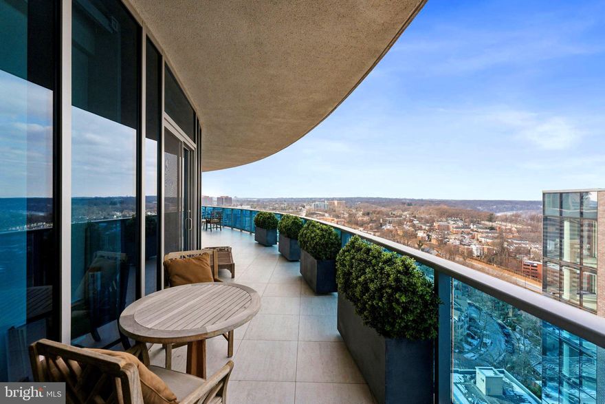 Luxury Living | Prime Location | Elevated Quality of Life
Welcome to Turnberry Tower, one of the most prestigious full-service buildings in the DMV area. Apartment 2410 represents the pinnacle of luxury and comfort. Take your private elevator that opens to an elegant, open beautiful living room with panoramic views that includes ;  2-BR 2.5-Br residence features an additional den and office nook, perfect for today’s modern lifestyle.-Elegant Living Spaces
Boasting floor-to-ceiling windows and 10-foot ceilings, this home is flooded with natural light. The tray ceilings elevate the elegance of the space, creating a sophisticated and airy atmosphere. The primary bedroom is a true retreat, with two walk-in closets. Primary bath has large soaking, jacuzzi tub, separate glass shower, 2 vanities and designer lighting
The den/office area features a cozy plug-in fireplace, adding warmth and charm. A built-in office nook in the family room (which also doubles as the second bedroom) is designed with custom built-ins, extra closets
Luxurious Renovations-Kitchen: Brand new countertops, exhaust fan, ceiling lights, and a rebuilt vertical column that enhances the open feel, breakfast area and  a built-in TV-Top of the line , Sub-Zero and Miele appliances, gorgeous Snaidero cabinetry, gas cooking, with open floor plan and breakfast bar/entertaining bar that flows to the dining and living room-all with the sweeping views, perfect for entertaining or just enjoying
Master Bathroom: New countertops and mirrors, with updated lighting throughout the apartment.
Balcony: All new tile with westward-facing views, perfect for enjoying breathtaking sunsets.
Turnberry Tower is renowned for its luxurious amenities and quality of life, including valet parking, plus 1 dedicated parking space, and a generous storage unit. The large laundry room includes plenty of cabinetry and storage.
Unbeatable Location-Transportation: Just 0.2 miles from the Rosslyn Metro and steps to the Bike/Jog Path along the Potomac, providing easy access to Georgetown, GU, GW, the National Mall, Museums, Theater and beyond.
Walkability: Enjoy a quick walk across the Key Bridge to explore all that Georgetown has to offer. Rosslyn Metro steps away- Court House, and Clarendon are all within easy reach, offering top-tier dining, shopping, and entertainment.
Travel Convenience: Only 4.5 miles to Ronald Reagan National Airport (DCA), about  7 minutes by car.
Outdoor Life: Turnberry is a pet-friendly building with Gateway Park right across the street, providing access to walking paths and nearby parks. The Key Bridge Boat House is just a short walk away for kayaking, and the Kennedy Center is only 2 miles away!