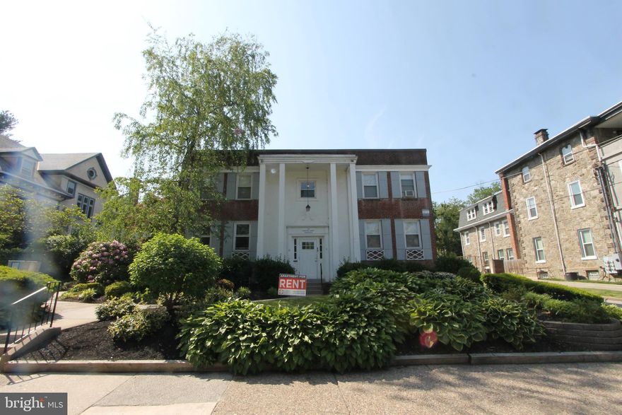 **MOVE IN SPECIAL** Save on move in costs and pay just one month to move in! Qualified applicants must move in by 12/1/2025.  

Quiet, garden-style building located in the heart of historic Germantown. Recently renovated two bedroom, one bathroom apartment.  Brand new kitchen and bathroom, refinished hardwood floors throughout, and laundry machines in the building. Cat friendly with nonrefundable upfront fee of $250 and monthly pet fee of $50. Limit of 2.
Within walking distance of Chestnut Hill West Train for an easy commute to and from Center City Philadelphia.