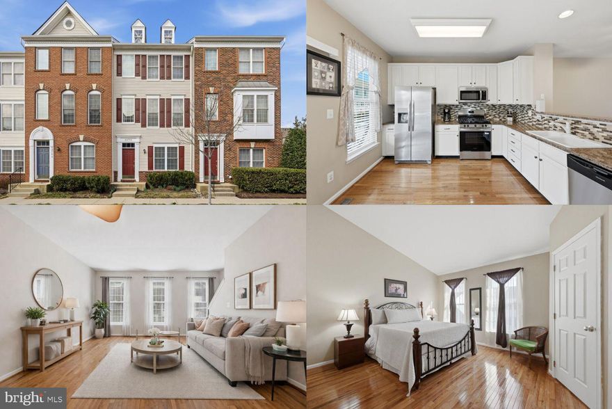 Beautifully updated home in the desirable Amberlea at South Riding! This home has been lovingly maintained and features recent renovations including hardwood floors throughout, brand new (2026) stainless steel appliances, granite countertops, and updated bathrooms. The entry level offers a bedroom and full bathroom - perfect for guests or a home office. The main level is flooded with natural daylight, with an open concept kitchen and family room, and a deck just off the kitchen. Three spacious upper level bedrooms all feature hardwood floors, and the updated bathroom provides a sense of modern comfort. The rear load one car garage offers additional storage and convenience. Located in the highly desirable South Riding community, residents enjoy access to multiple pools, parks, playgrounds, fitness trails, tennis and basketball courts, top rated schools, and more . Conveniently situated near Route 50, Route 28, and the Dulles Toll Road, with easy access to shopping, dining, and just minutes from Dulles Airport.