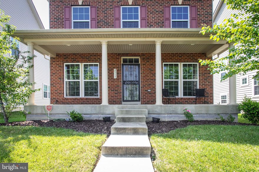 Single family home offers 3 bedrooms , 3 and 1/2 baths. A welcoming front porch to enjoy a glass of ice tea or a morning coffee. Office is located on the main level and features French doors.  Wood flooring, wood blinds, stainless steel appliances, granite countertops and lots of storage . Fireplace for those cozy nights. Primary bedroom has separate tub and shower, double vanity.  Laundry room upstairs for your convenience. Basement has full bathroom and plenty of room for entertaining. bonus room in basement to use your way. Tenants are responsible for ALL UTILITIES.  Application fee is $49.99 per adult via Rent Spree. A credit score of 680 minimum . Home is Available NOW!.