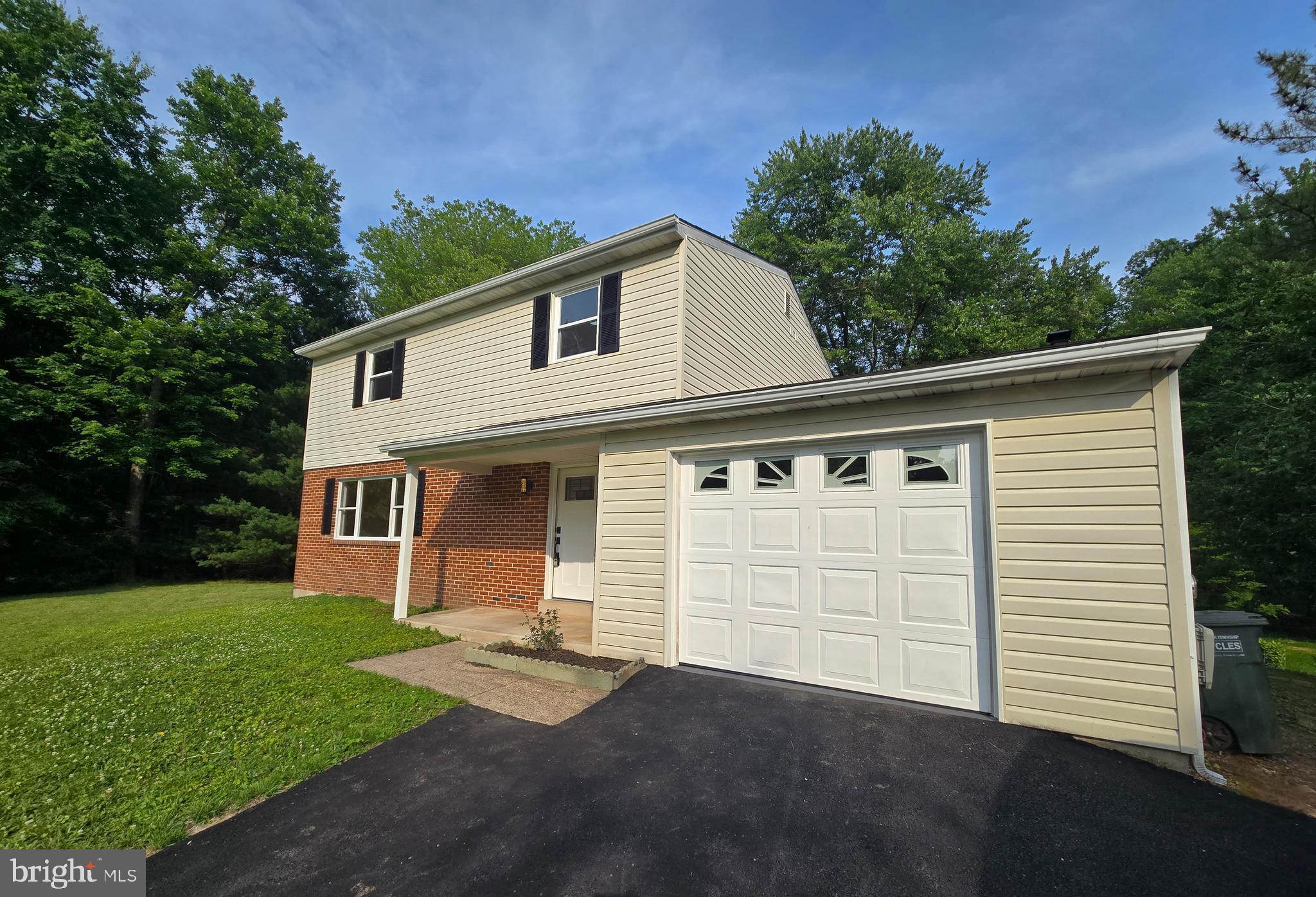 Nestled on a private half-acre lot at the end of a peaceful cul-de-sac, this stunning fully remodeled and MOVE-IN ready colonial-style single home offers a rare combination of space, style, and serenity. Backing up to tranquil views, this home is truly a personal retreat in one of Southampton’s most desirable neighborhoods. The home is also located in walking distance to a well-known and popular multi-use Newtown Rail Trail in Upper Southampton Township. Step inside to find a spacious layout featuring a large living room and a formal dining room that flows seamlessly into a modern, well-appointed kitchen—complete with a beautiful island, brand new stainless steel appliances, ample cabinetry, and a dedicated breakfast area. The kitchen opens to a stunning family room with a granite-accented wood-burning fireplace perfect for cozy gatherings and access to the backyard and refinished deck through brand-new sliding doors. This 4-bedroom, 2.5-bath home includes a generous primary suite and a host of updates and amenities, including: spacious garage with inside access, nearly all new windows and doors, central air and an efficient electric heat pump, new water heater, roof, and driveway, refinished deck ideal for outdoor relaxation. Enjoy the ultimate in privacy and tranquility with peaceful backyard views, ideal for unwinding or entertaining. This home offers everything you need to live comfortably and stylishly in a prime location.