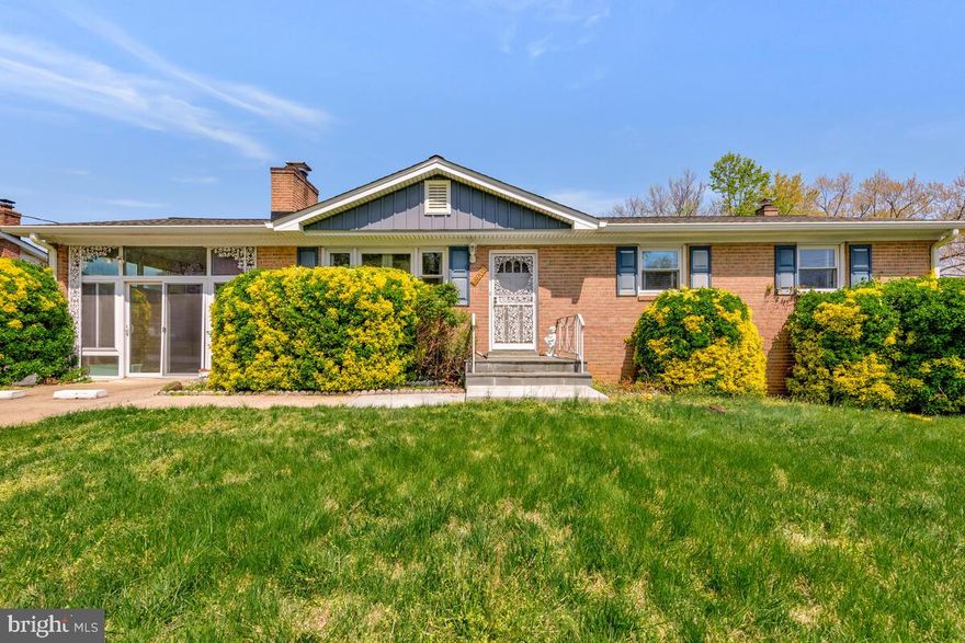 Welcome to this thoughtfully updated rancher featuring 3 generously sized bedrooms (with possible 4th) and 2.5 bathrooms, designed for comfortable single-level living with the bonus of a fully finished lower level. This home shines with a newer roof, windows, and updated kitchen, along with rich wood floors that add warmth and style.

Enjoy the bright and open layout on the main level, where the updated kitchen flows seamlessly into the living and dining areas—perfect for everyday living and entertaining. Step into the finished sunroom, ideal for morning coffee or relaxing evenings overlooking the private backyard.

Downstairs, the recently finished basement includes a bath and private entrance—perfect for an Au-Pair suite, guest accommodations, or even extended family.

Tucked away in a quiet, established neighborhood close to parks, schools, and everyday conveniences, this home offers both peace and practicality.

A rare opportunity with versatility and charm—schedule your showing today!