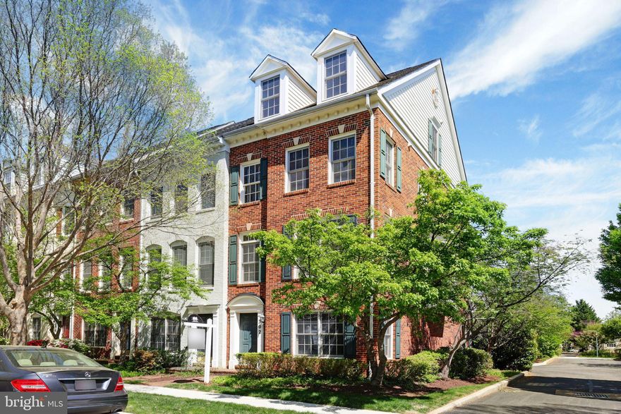 This bright 4-level end-unit townhome offers a blend of modern living and convenience. Featuring hardwood floors on the 1st and 2nd levels, the eat-in kitchen boasts granite countertops and access to a well proportioned deck, suitable for entertaining or grilling in the upcoming summer months. A spacious family room with a cozy gas fireplace and open dining area are accentuated by the walls of windows beaming light throughout the home. A conveniently located powder room completes the main floor.

The master bedroom boasts soaring cathedral ceilings, with en-suite master bath with separate soaking tub and shower. Two additional bedrooms include a private top-level suite with its own en-suite bath, and another spacious bedroom with its own full bathroom.

The bright and airy lower-level den, surrounded by walls of windows, creates a perfect area to relax, entertain or use as a home office. Enjoy the convenience of an attached 2-car garage for easy parking and extra storage.

This home is ideally located just steps from Fallsgrove's top-tier amenities, including a swimming pool, gym, clubhouse, tot lot, and dog play area. With easy access to I-270, I-200, Shady Grove Medical Center, Fallsgrove Plaza’s shops and dining, Traville Village Center, Rio/Crown, and the Shady Grove Metro, everything you need is just minutes away.

This rare gem won’t last long—schedule your tour today and experience everything this home and community have to offer!