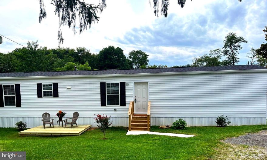 Beautiful  NEW Single Wide Mobile Home- 14x66- for sale in Hillandale Homes Mobile Home Park #1. 2 bedroom, 2 bath with an office and separate laundry/mudroom with washer and Dryer hookup. Wooden Patio waiting for you to make your own. Includes Shed in back for storage (shed is being sold as-is).  Brand new appliances w/manufactures warranty. Stove and Hot Water are Electric, HVAC is Propane. Vinyl plank flooring thru out with Retro fitted Sprinkler System. Refrigerator with ice maker hook up. Ground Rent is $708 per month which includes, water, sewer, trash removal 2x a week and snow removal of common areas. Must apply and be approved by Hillandale Homes Property Manager. Financing options are available. Contact Listing Agent for details.