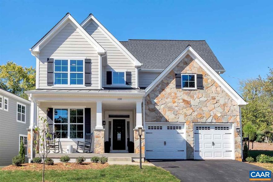 The Prescott single-family design features a versatile 4-5 bedrooms, 2.5-3.5 baths, and a covered front porch. The large kitchen showcases granite countertops, maple cabinetry, and stainless steel appliances. Personalize the Prescott with various choices, including a main-level home office, coffered ceilings, a covered or screened rear deck/patio, and multiple exterior options. *Basement options available for extra storage and living space. Lot premiums may apply. Personalize your home in our 3,000 sq ft professionally staffed Design Center. Pearl Certified. Similar photos.,Granite Counter,Maple Cabinets