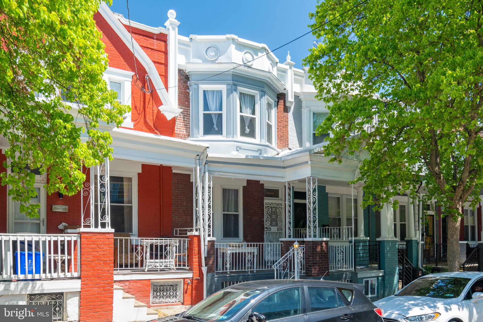 Welcome to 5225 Knox Street, a wonderfully maintained home nestled on a tree-lined street in the Germantown neighborhood of Philadelphia. Located inside the boundaries of the historically designated Penn-Knox neighborhood this 100-year-old row home has many architectural charming details from that era still intact that make Germantown homes so charming. Perfectly blending its historic nature with modern amenities you will find details including original American encaustic tile located in the entryway, an original fireplace with antique encaustic tile, gorgeous built-in dressers with original mirrors, and even a pull out pocket door that separates the dining room from the living room. Walk up to your 2-story porch front home and through the front door you will be immediately greeted by a spacious and light-filled living room with beautiful cherry wood flooring which graciously leads you back to your dining area. Continue back to your kitchen featuring granite countertops, stainless steel appliances, and a unique backsplash. Conveniently on this floor is also a 1/2 bath. Through the rear back door you will find your own patio just waiting for you to add your own special touches to create an outdoor oasis. The 2nd floor has 3 spacious bedrooms with plenty of closet space and a full bath. Your washer and dryer can also be found on this level. The full basement could easily be converted to a workout room, den, or additional living space! Outstanding public (Fitler Elementary public magnet school) and elite private schools are only a 5-minute walk or a 5-minute drive from Central and Girls HS. This home is complete with a brand new furnace and hot water heater as well as being only a 5-10 minute WALK to the post office, Hansberry Gardens, Deke’s BBQ, Attic Brewing Co., Uncle Bobby’s Coffee, and Books, a brand new Weavers Way Grocery Coop Germantown location, public library, and multiple national historically designated sites. Request your tour today.