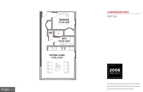 Tiny photo for 2006 Walnut Street #8, PHILADELPHIA, PA 19103 (MLS # PAPH2542562)