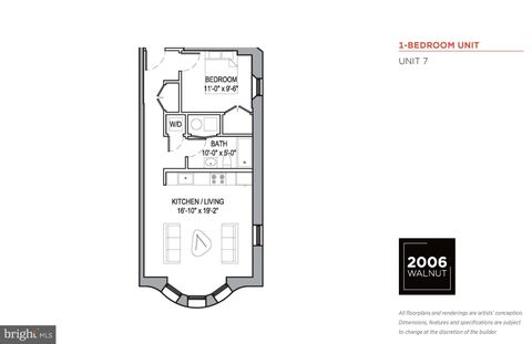 Tiny photo for 2006 Walnut Street #8, PHILADELPHIA, PA 19103 (MLS # PAPH2542562)