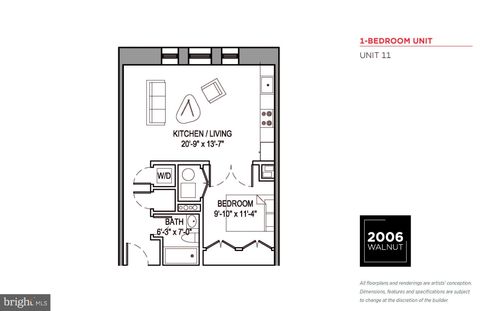 Tiny photo for 2006 Walnut Street #8, PHILADELPHIA, PA 19103 (MLS # PAPH2542562)