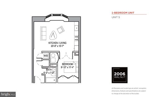 Tiny photo for 2006 Walnut Street #8, PHILADELPHIA, PA 19103 (MLS # PAPH2542562)