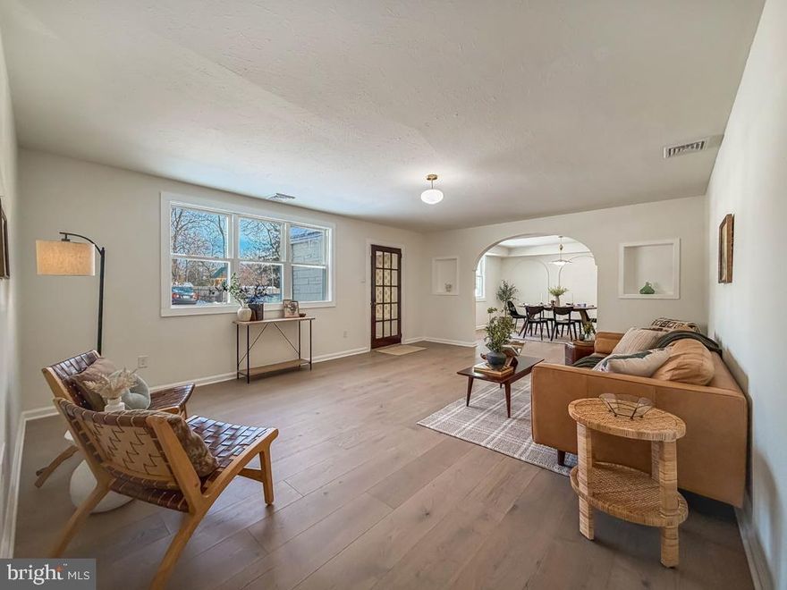 Fully remodeled and move-in ready, this 3-bedroom, 1.5-bath home has been transformed from top to bottom — delivering that new-home feel in an established neighborhood. Every major system has been replaced, including HVAC and windows throughout. The kitchen is the centerpiece: quartz countertops, stainless steel appliances, and gold hardware that strike the right balance between modern and timeless. Both bathrooms feature coordinating high-end finishes for a clean, cohesive look. A full garage with interior stairs leads to a massive unfinished attic — prime space for storage or future expansion. Outside, a generous corner lot gives you the outdoor space and curb appeal that are hard to come by at this price point.
One-floor living. New everything. Pennsbury schools. This one checks every box — and it won't sit long. Schedule today!