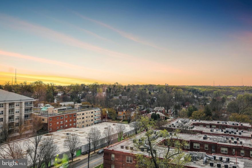 Utilities included in this spacious 11th floor condo capturing all the peace and tranquillity possible with city living. Come enjoy a cup of coffee with the sunrise on the balcony overlooking Rock Creek Park with DC sites on the horizon. The flow of the apartment feels spacious and brings in ample natural light, the hardwood floors keep the home cozy and clean, the stainless steel appliances and the gas stove make cooking like Chef Ramsey a breeze. Come see this beauty for yourself.