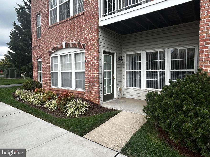 Don't miss the Rarely Available First-Floor VERY DESIRABLE CORNER UNIT in the Sought after Windsor @ Perry Hall Farms! This 2-bedroom, 2-bath Condo features Spacious Sun-drenched Rooms throughout! With an expansive open floorplan, a Wonderful Breakfast Rm/ Sunroom off the Kitchen which features  Granite Countertops and Custom under cabinet lighting, along with a Formal dining room. The huge Owner's Bedroom includes a cozy sitting area, a HUGE walk-in closet, and a private bath with walk-in Shower.  The Spacious 2nd Bedroom is Wonderful and there is a Second full bath!  Convenient Laundry Rm with Full Size stackable Washer & Dryer! This Amazing home also includes Tons of Storage space along with a Bonus Storage Room located on the second floor! You'll absolutely love the convenience of Parking right in front just steps from your unit! Nestled in a desirable well-maintained community with Scenic Walking trails and Lush common areas with mature landscaping, You'll also Love the Convenience of Restaurants, Shopping, Library and more with-in walking distance!  Better Hurry on this one!  WELCOME HOME!