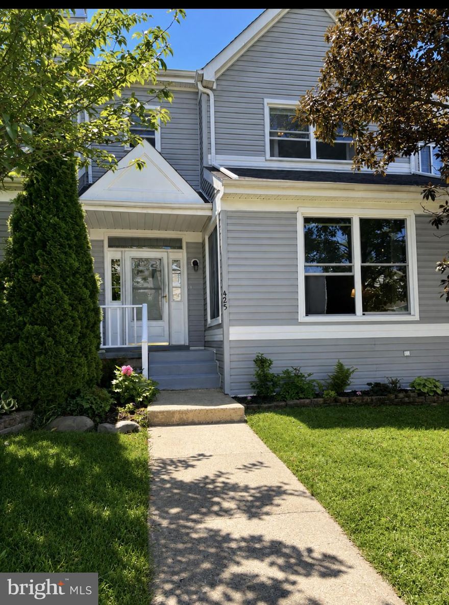 Welcome to 425 Kentmore Terrace!  This 3 Bedroom 2.5 bath with finished basement space that blends style, comfort and outdoor living.  Step inside to find an inviting floor plan and spacious living areas filled with natural light. Conveniently located near shopping, dining, parks and major commuter routes including I-95  as well as other commuter routes.  Owners have had a pre-listing home inspection completed,  since they are desirous of selling the home as is, you will find the home inspection report in the home to help you take the mystery out writing an offer. (do not remove the report from the home)