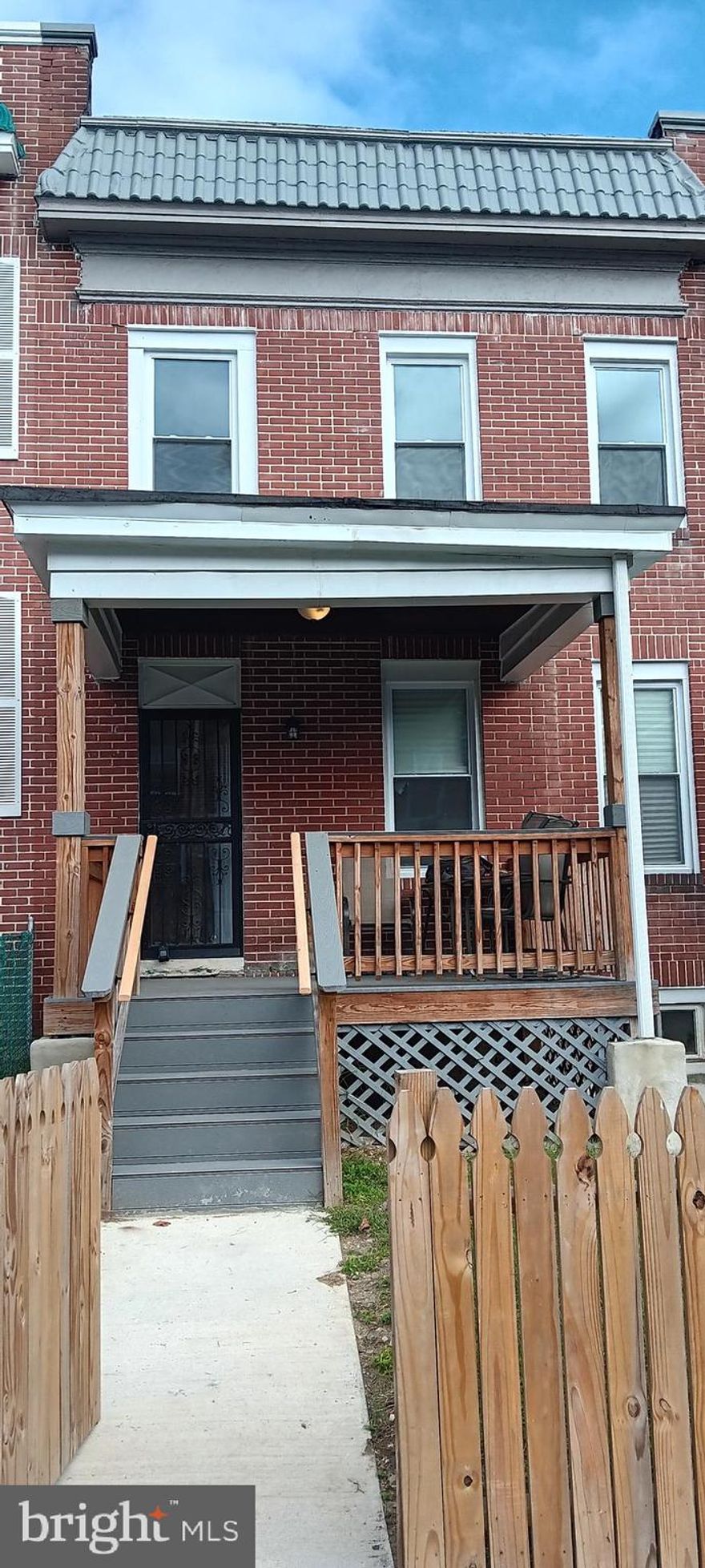 Rehab is Finally Done,! You Must see this 3 Bedrooms, 3 Full Baths, & Rear Parking Pad!!!

A stunning renovation has taken place behind the door of this 3BR/3FBA brick Townhome located on a quiet street in the Allendale neighborhood of Baltimore city.  The luxury begins as you step into a beautifully designed main floor featuring custom box tray ceilings , luxury flooring, and luxury lighting throughout the open floor plan. The kitchen features plenty of cabinets, stainless steel appliances, granite counter tops with a complimentary glass tile back splash, and a stainless steel sink set into the granite island.  The second floor offers two sizable secondary bedrooms, a newly remodeled full bath in the hallway, The primary boasts a private en suite featuring beautifully tiled shower walls. The lower level is finished offering additional living space, and there is a full bath with tub and shower, make it a game room, lounge room, gym or office, it's your choice. There is a walk-out to the back yard from the basement. From the kitchen step outside onto a large composite material deck with a covered roof that overlooks a concrete pad, space enough for two cars to park. In the rear of house there is a common shared grass field. Imagine all this and in close proximity to shopping restaurants, hospitals, and commuter routes. Five minutes to I -95 N/S, and 695 Beltway, 10 minutes to downtown Baltimore City.