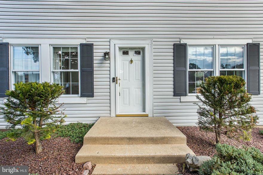 Welcome to this charming 3-bedroom, 2-5-bath Colonial located in a highly sought-after neighborhood.  This well-maintained home offers a spacious and functional layout perfect for everyday living and entertaining.  The kitchen features stainless steel appliances and a cozy breakfast area, flowing seamlessly into both the inviting family room complete with fireplace and living room.   Upstairs, you'll find a generously sized primary suite with a private sitting area-ideal for a home office or quiet retreat-along with a full master bath and walk-in closet.  Two additional bedrooms and a full bath provide ample space for family or guests.  Step outside to enjoy the expansive 28 x 14 deck overlooking a fully fenced backyard.  The property also includes a shed for extra storage and a peaceful creek at the rear-perfect for relaxing or even catching fish.  Additional highlights include a one-car garage and a full unfinished basement offering endless potential for customization.  This home combines comfort, space and a desirable location-don't miss this opportunity to make it yours!