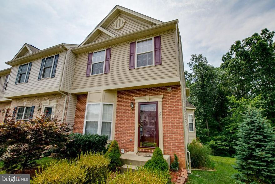 Come and see this beautiful end of group! 4 bedroom, 3.5 bath. Private rear deck to enjoy your morning coffee. This home offers plenty of living space, gas fireplace in master bedroom, walk-out lower level, and backs to quiet trees! Truly a must see - minutes from shopping and entertainment.